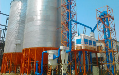 GRAIN SILO CLEANING SYSTEM