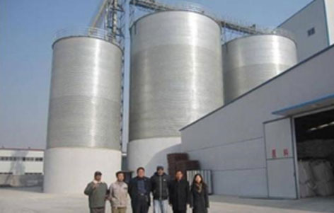 Sron grain silo Customers from England